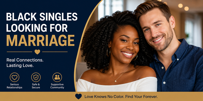 Stop Wasting Time and Meet Black Singles Looking for Marriage